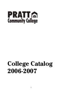 College Catalog[removed] My personal greetings to all PCC students---