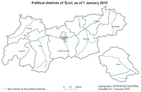 Political districts of Tyrol, as of 1 January[removed]Kufstein Kitzbühel  Reutte