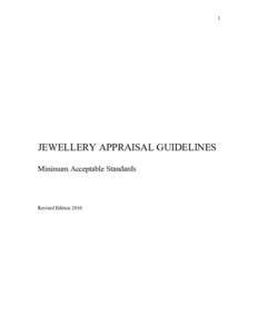 Microsoft Word - Jewellery Apprasial Guidelines - Revised 2010 December.doc