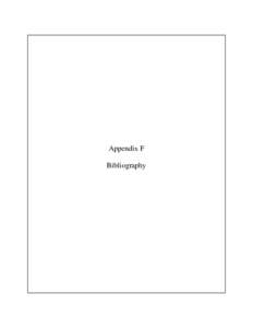 Appendix F Bibliography BIBLIOGRAPHY  AcademyHealth[removed]Improving Federal health data for coverage and access policy development