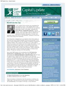 RMP Capital Corp | Capital Update