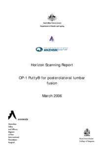 Horizon Scanning Briefing Template