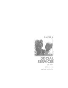 © CAROL WHITE  CHAPTER 4 SOCIAL SERVICES