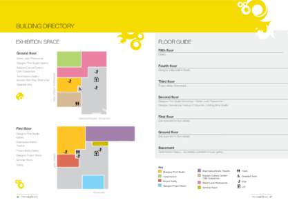 Building Directory EXHIBITION SPACE Floor Guide Fifth floor