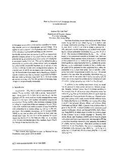 Complexity classes / Probabilistic complexity theory / Analysis of algorithms / PP / Quantum complexity theory / Bounded-error probabilistic polynomial / Randomized algorithm / IP / NP / Theoretical computer science / Computational complexity theory / Applied mathematics