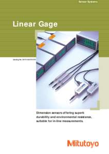 Sensor Systems  Linear Gage