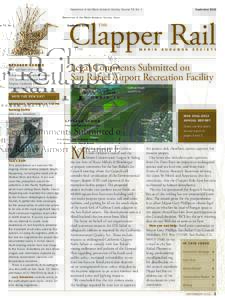 SeptemberNewsletter of the Marin Audubon Society. Volume 55, No. 1 Clapper Rail THE