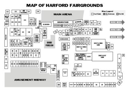 Harford Fair Fairground Map