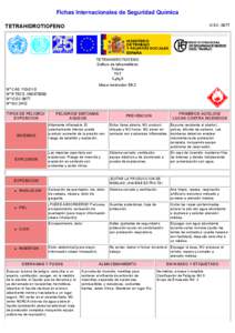 N° CAS[removed]International Chemical Safety Cards (WHO/IPCS/ILO)