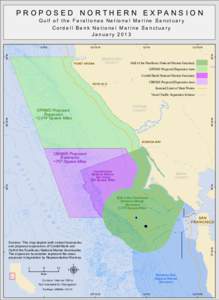 PROPOSED NORTHERN EXPANSION Gulf of the Farallones National Marine Sanctuary Cordell Bank National Marine Sanctuary January[removed]Al de r Cree k