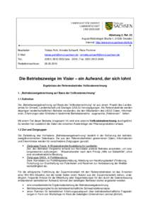 Abteilung 2, Ref. 25 August-Böckstiegel-Straße 1, 01326 Dresden Internet: http://www.smul.sachsen.de/lfulg Bearbeiter:  Tobias Pohl, Annette Schaerff, Rene Pommer