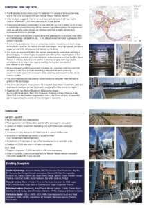 Enterprise Zone key facts • The Enterprise Zone covers circa 70 hectares (173 acres) of land surrounding and to the north and east of Bristol Temple Meads Railway Station • Initial analysis suggests that its renewal 