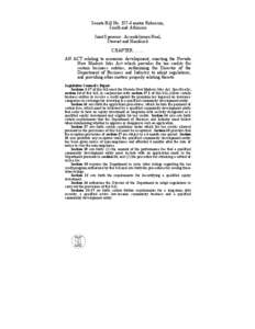 Senate Bill No. 357–Senator Roberson, Smith and Atkinson Joint Sponsors: Assemblymen Neal, Stewart and Hambrick CHAPTER[removed]AN ACT relating to economic development; enacting the Nevada