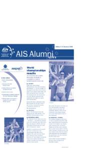Edition 6  Summer 2003 AIS Alumni