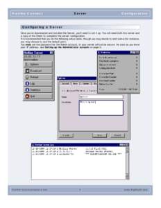 Hotline Connect  Server Configuration