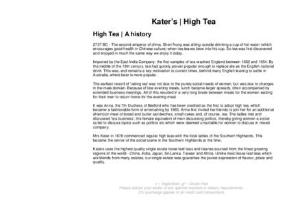Microsoft Word[removed]Katers - High Tea Menu