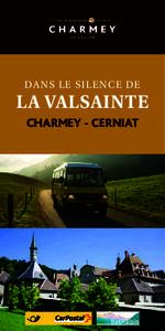 D A N S L E SIL EN C E D E  LA VALSAINTE CHARMEY - CERNIAT  CARPOSTAL VAL-DE-CHARMEY