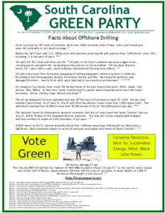 South Carolina  GREEN PARTY 