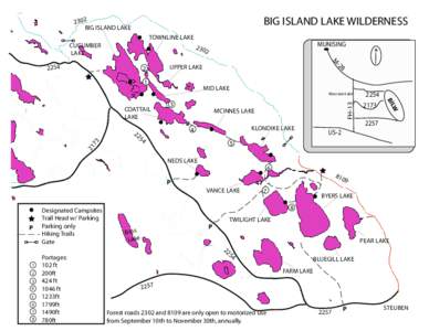 BIG ISLAND LAKE WILDERNESS[removed]BIG ISLAND LAKE TOWNLINE LAKE CUCUMBER