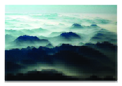 EditIoN hANs volKERt – 2o13 for IAMAS #1: „Mountainous coulisses with hazy veils“ 170-km-line-of-sight across Watzmann to Wetterstein (Zugspitze) From airliner above Hallein, Austria, Oktober 2007  EditIoN hANs 