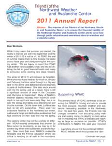 FOAC 2011 Annual Report.indd