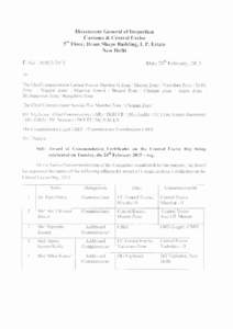 Government / Excise taxes / Customs /  Excise and Service Tax Appellate Tribunal / Meerut / Central Excise / Excise / Taxation in India / Ministry of Finance / Government of India