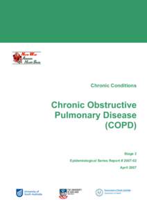 Chronic Conditions  Chronic Obstructive Pulmonary Disease (COPD) Stage 2