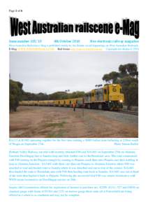 Rail transport in Western Australia / Peel / Darling Range / Hotham Valley Railway / Pinjarra /  Western Australia / Dwellingup /  Western Australia / F40 / Geography of Western Australia / States and territories of Australia / Geography of Australia