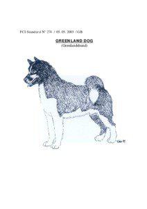 FCI-Standard N° [removed][removed]GB  GREENLAND DOG
