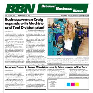 BBN Vol. 29 No. 38 Brevard  Business