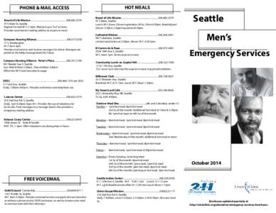 Brochures - EMM - Emergency Services for Men SEPT 2014 updated.pub