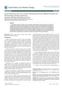 Transport phenomena / Chemical engineering / Computational science / Diffusion / Climate forcing / Global climate model / Heat transfer / Climate model / Mixed layer / Atmospheric sciences / Climatology / Meteorology
