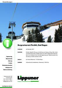 Bergrestaurant Pardiel, Bad Ragaz