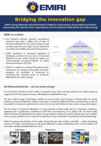 Clothing / Energy policy of the European Union / Low-carbon economy / Sustainable energy / Materials science / Carbon / Energy economics / European Union / Energy