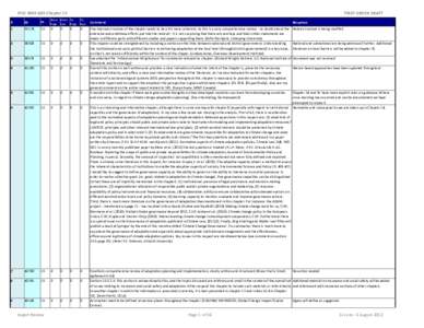 IPCC	
  WGII	
  AR5	
  Chapter	
  15  	
  FIRST-­‐ORDER	
  DRAFT #