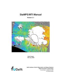 StaMPS/MTI Manual Version 3.1 Andy Hooper 14th July, 2009