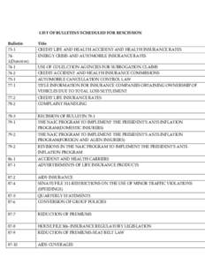 Investment / Institutional investors / Types of insurance / Economics / Actuarial science / Life insurance / Medicare / Health insurance / Reinsurance / Insurance / Financial economics / Financial institutions