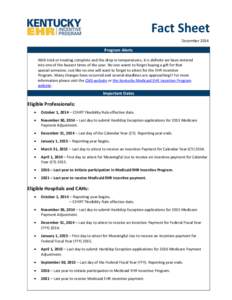 Marketing / Business / Medicaid / Medicare / Health / Incentive program / Electronic health record / Healthcare reform in the United States / Federal assistance in the United States / Presidency of Lyndon B. Johnson