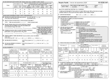 Questionnaire Famille INED 2008.qxp