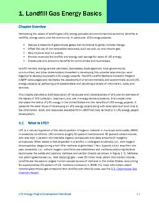 Landfill / Anaerobic digestion / Fuel gas / Fuels / Landfill gas / Biogas / Natural gas / Municipal solid waste / LFG / Waste management / Sustainability / Environment