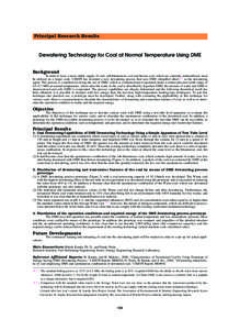 Energy / Economic geology / Dimethyl ether / Ethers / Lignite / Synthetic fuel / Combustion / Fuels / Coal / Chemistry