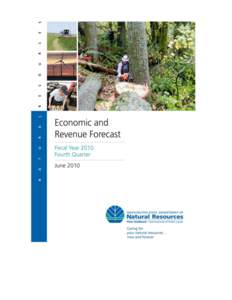 Acknowledgements The Washington State Department of Natural Resources‘ (DNR) Economic and Revenue Forecast is a collaborative effort. It is the product of information provided by private individuals and organizations,