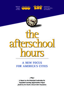 After-school activity / 21st Century Community Learning Center / AED / JCPenney Afterschool Fund / Education / Afterschool Alliance / National League of Cities