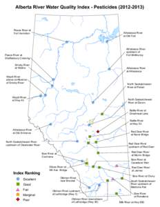 Alberta River Water Quality Index - Pesticides[removed])
