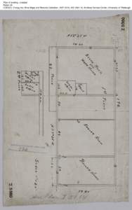 Plan of building, undated Folder 26 CONSOL Energy Inc. Mine Maps and Records Collection, [removed], AIS[removed], Archives Service Center, University of Pittsburgh 
