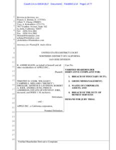 Case5:14-cv[removed]BLF Document1 Filed08[removed]Page1 of[removed]