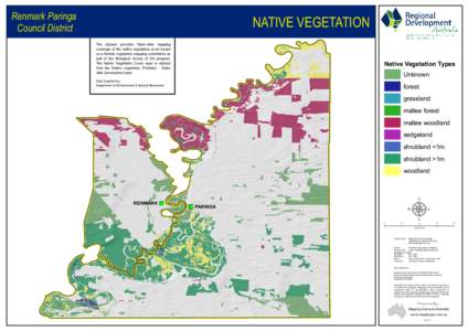 States and territories of Australia / Mediterranean forests /  woodlands /  and scrub / Renmark /  South Australia / Country code top-level domains / Vegetation / Renmark Paringa Council / Mallee / Paringa / .au / Riverland / Biology / Geography of Australia