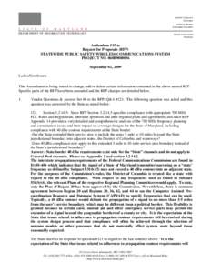 Auctioneering / Outsourcing / Procurement / Request for proposal / Sales / Electronic engineering / Antenna / Governor of Oklahoma / Coaxial cable / Business / Technology / Radio electronics