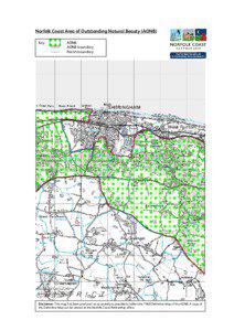 Norfolk Coast Area of Outstanding Natural Beauty (AONB) Key: ---------------