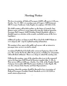 C:�EK�IARP Meeting Notice[removed]Cedar-Rapids-v2-.wpd
